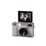 Retro Flip-Up Digital Camera with High-Definition CCD Sensor