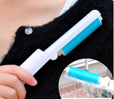 Lint roller and dust brush handle detail