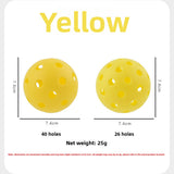 TPE Perforated Pickleball Training Ball