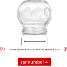 Thickened Glass Cupping Jar Set