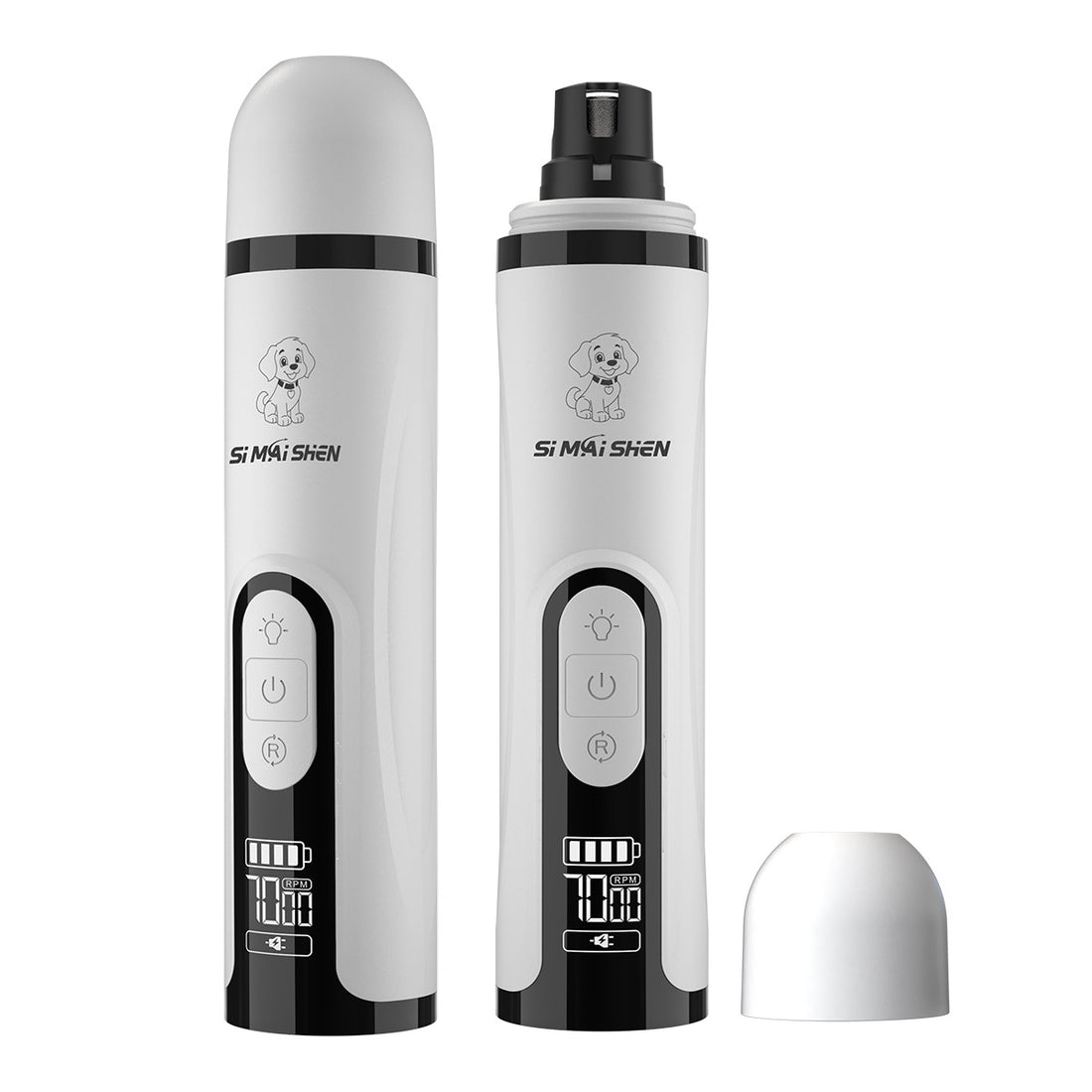3-speed digital display pet nail grinder