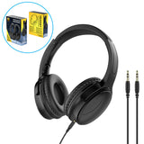 Foldable Wired Headphones with Microphone