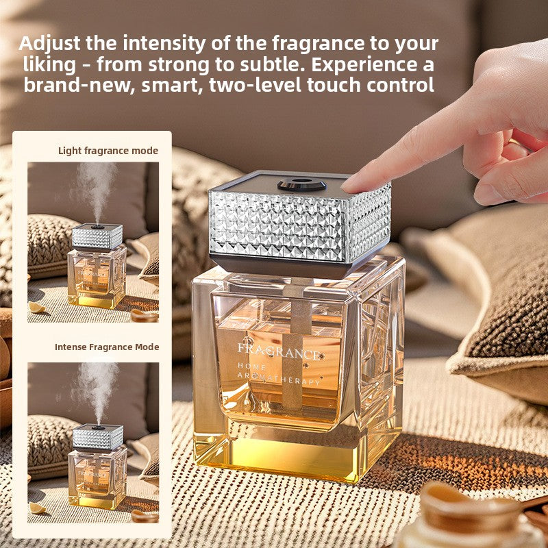 Automatic spray aroma diffuser