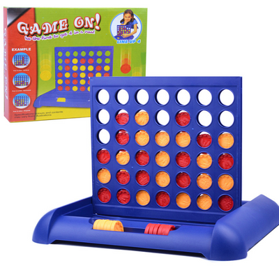 3D Four-in-a-Row Strategy Game for Kids