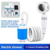 Portable Rechargeable Outdoor Shower Pump