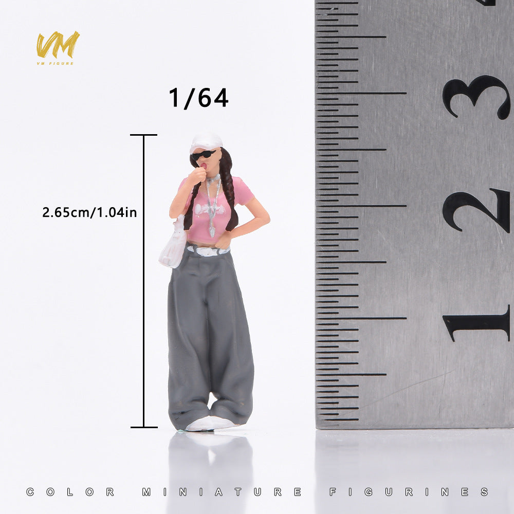 Hand-Painted 1/64 Miniature Figure Collection