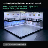 Miniature Parking Garage Display Model