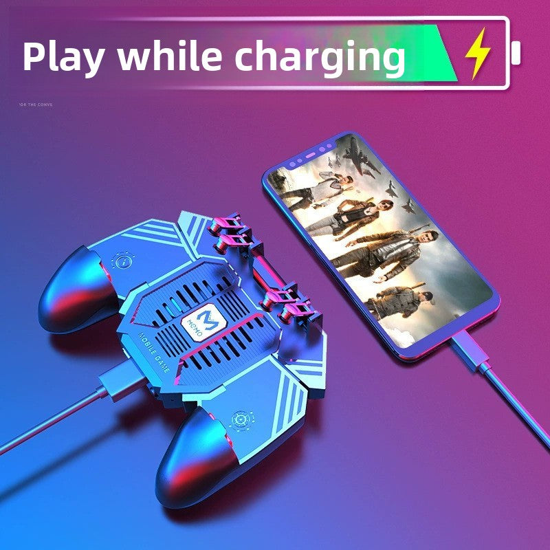Mimo AK77 Six-Finger Gaming Controller with Cooling Fan