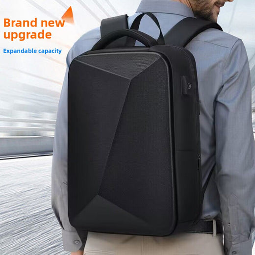 Expandable Hard Shell Laptop Backpack