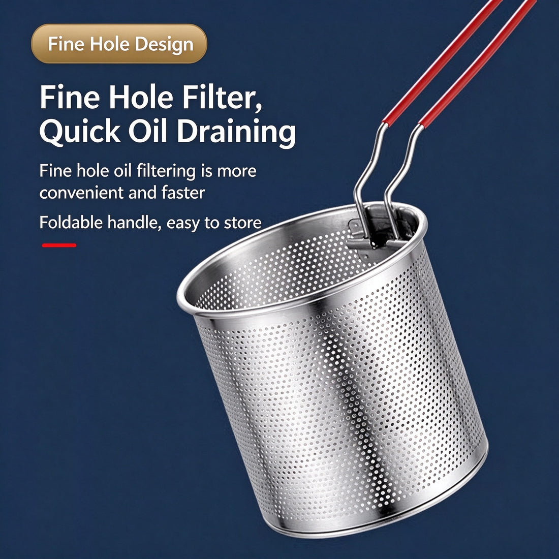 stainless steel frying pot
