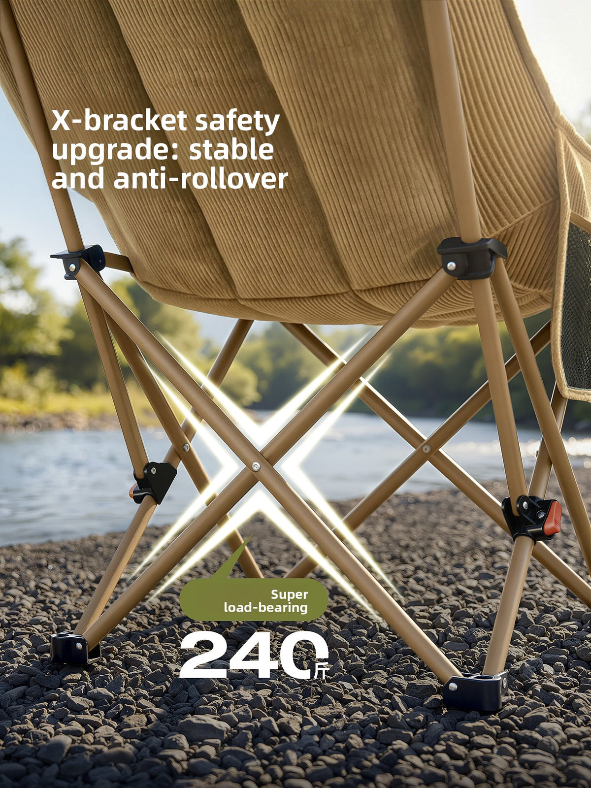 Outdoor Folding Chair Portable Camping Chair
