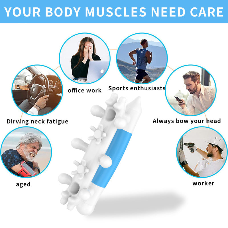 Koa Elite Massager Relaxes Muscles Original Point Sports Massage Relieves Physical Yoga Blue Orange Paws