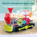 Electric Universal Gear Train with Light and Sound