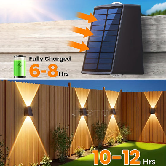 Solar Powered Outdoor Wall Washer Light Garden & Outdoor product image 4