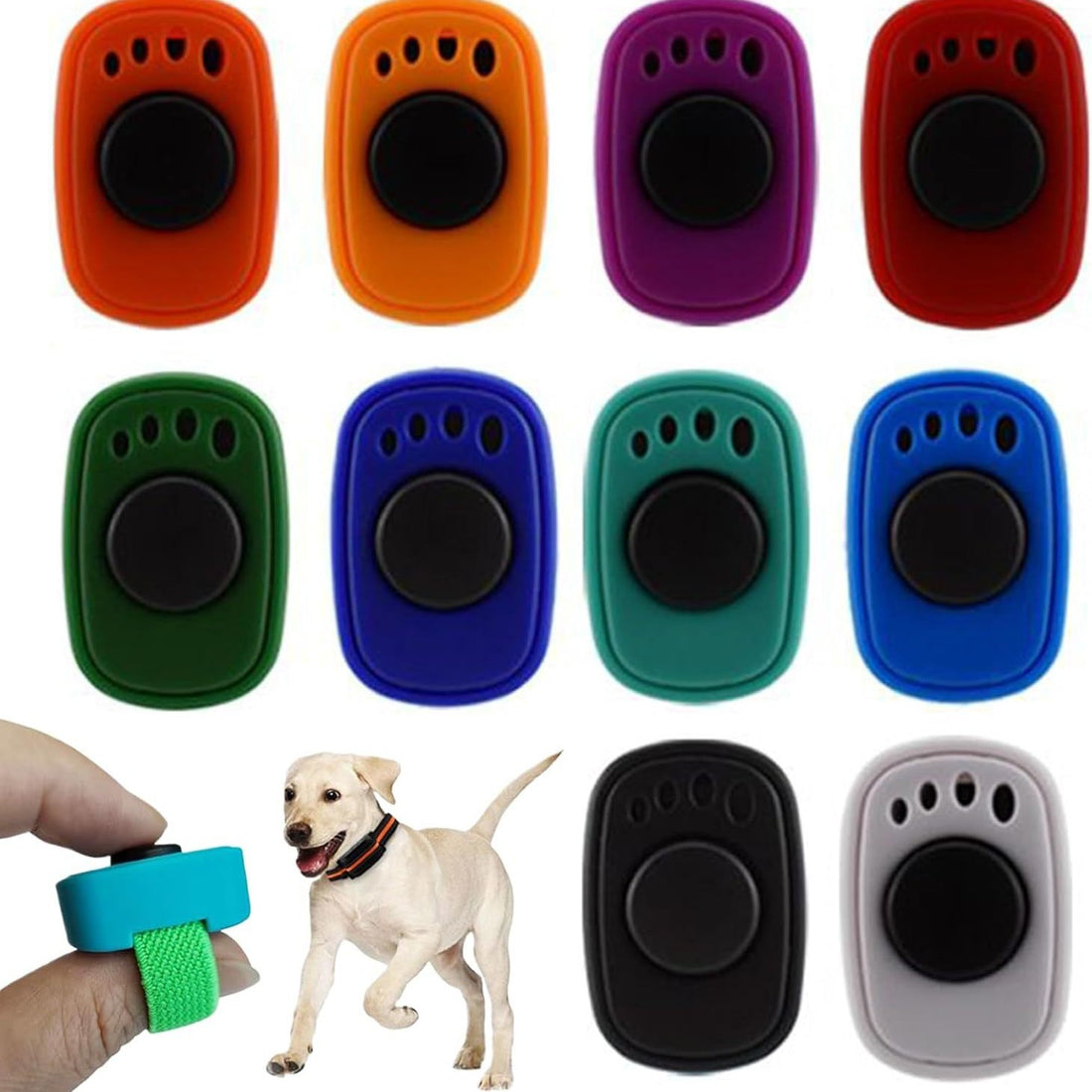 Mini Ring Clicker Sound Training Device