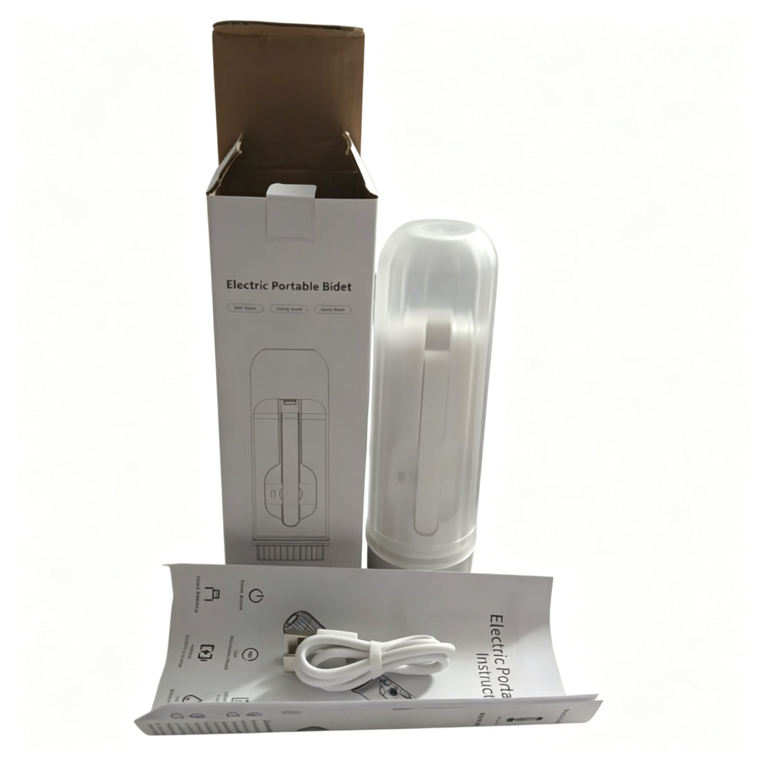 Portable Electric Body Washer with Multiple Cleaning Modes