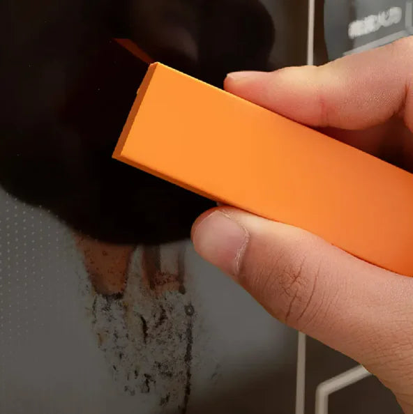 Rust eraser before and after