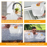 Cold plunge tub sized for home recovery use