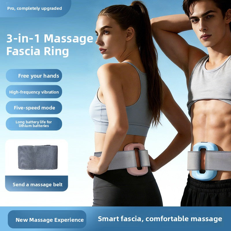 Fat-throwing machine fascia ring thin belly artifact lazy man