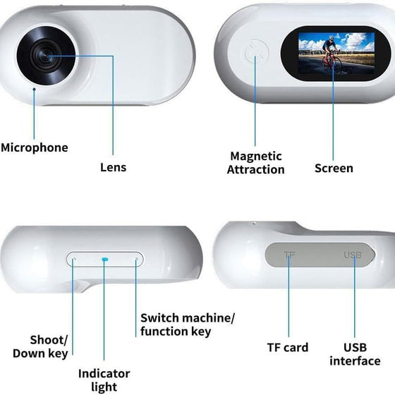 Pet Collar Mount Mini Action Camera Action Cameras product image 5