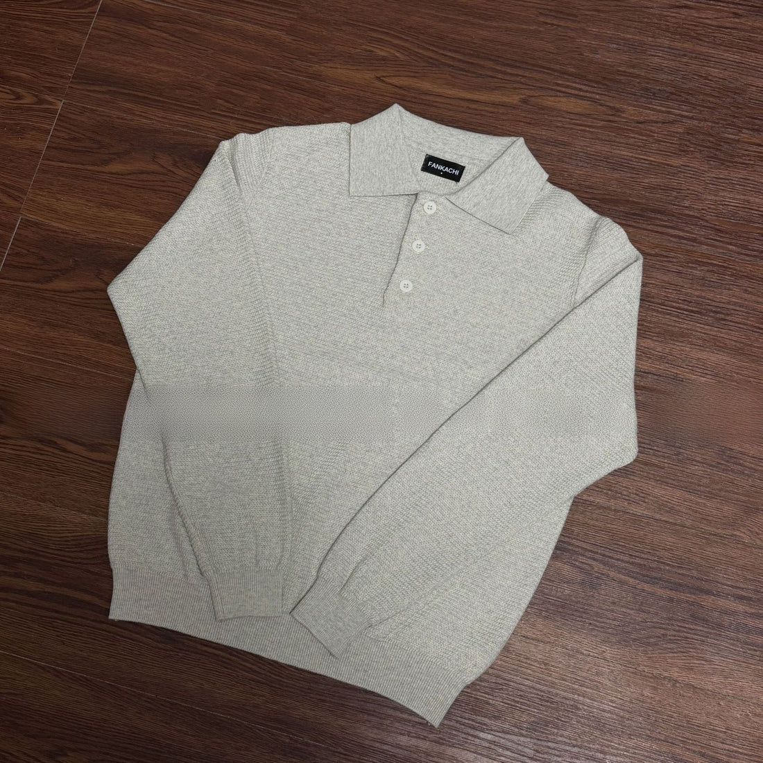 Men's lapel sweater
