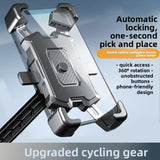 Anti-Shock Phone Holder for Bicycle and Motorcycle
