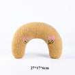 Cute Pet Little Pillow U-Shaped Neck Protector Deep Sleep for Puppy Kitten Pillow Dog Cat Headrest Sleeping Pillow Pet Supplies