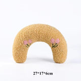 Cute Pet Little Pillow U-Shaped Neck Protector Deep Sleep for Puppy Kitten Pillow Dog Cat Headrest Sleeping Pillow Pet Supplies
