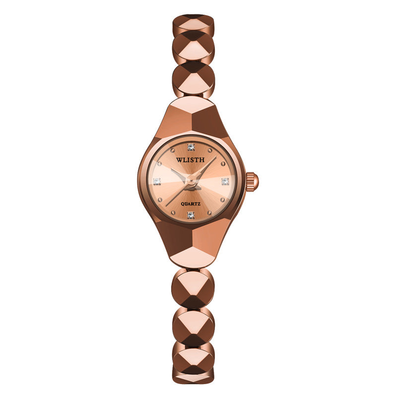 Minimalist Waterproof Quartz Watch for Women with Alloy Strap