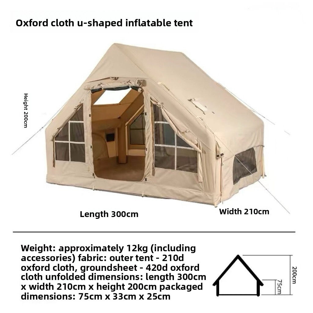 Inflatable tent