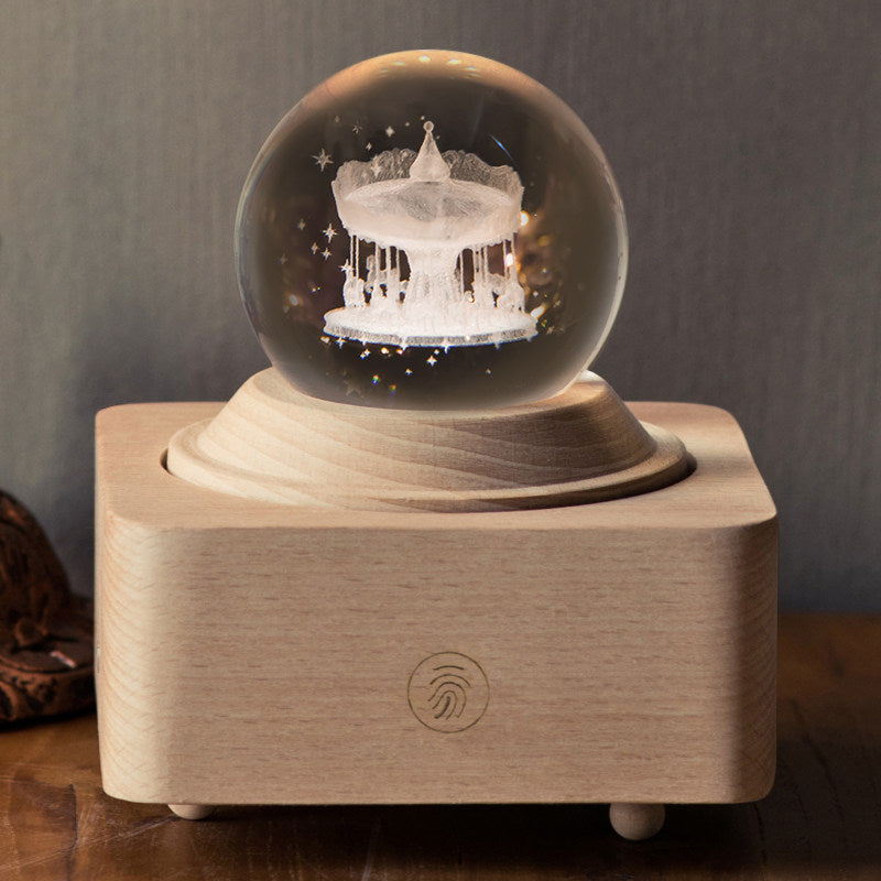 Crystal Ball Bluetooth Music Box Speaker