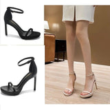 Womens High Heel Sandals Stiletto Platform Summer Shoes
