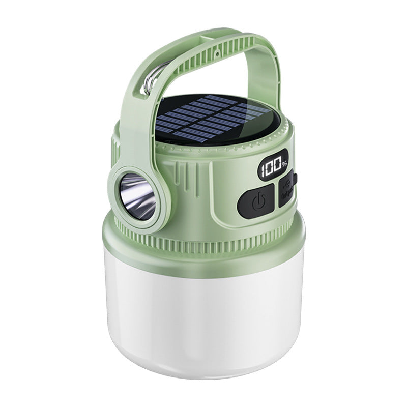 Digital Display Solar Camping Light