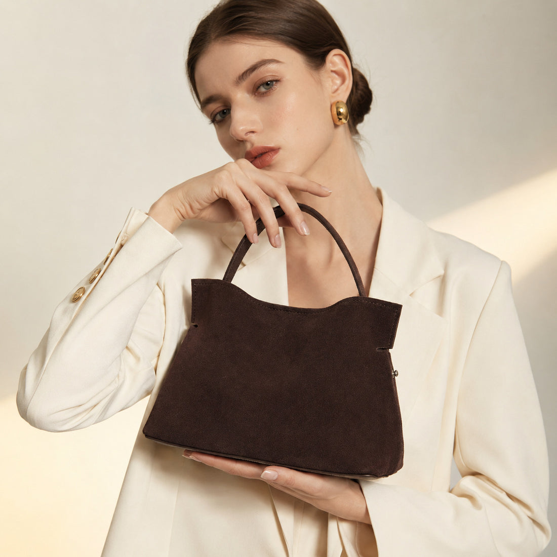 Women's Suede Crossbody Bag