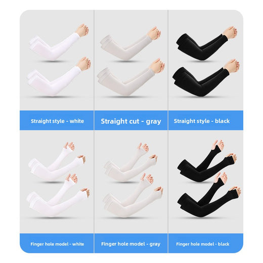 Ice Silk Anti-Slip Wrist Sleeves