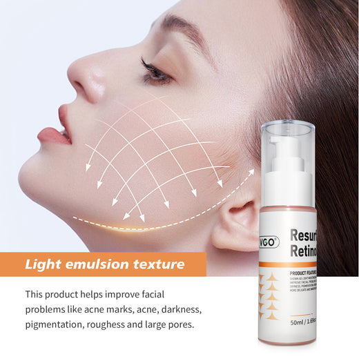 Resurfacing Retinol Serum size in hand