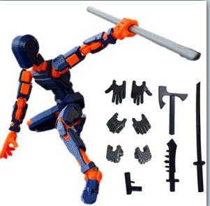 explosions joint people movable doll
