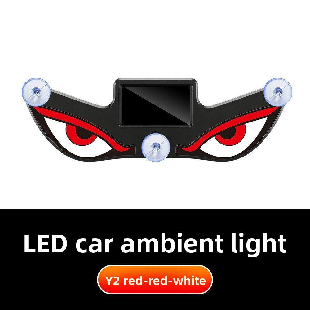 Decorative ambient lighting for car windows