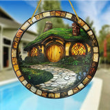 Tree of Life Acrylic Stained Glass Hanging Decoration