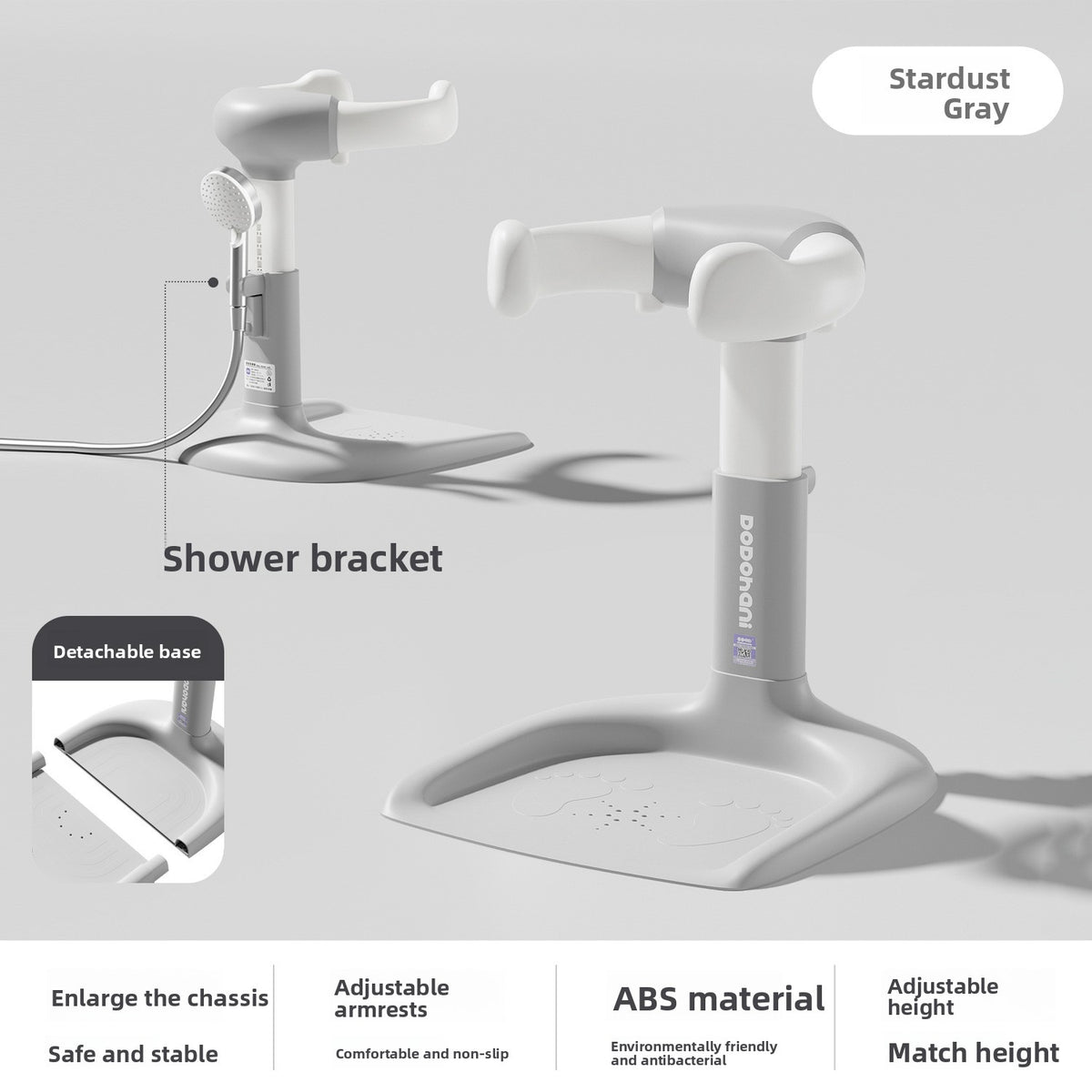 Foldable Baby Bath Rack with Non-Slip Base