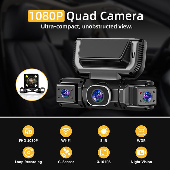 Vehicle-mounted camera Action Cameras product image 1