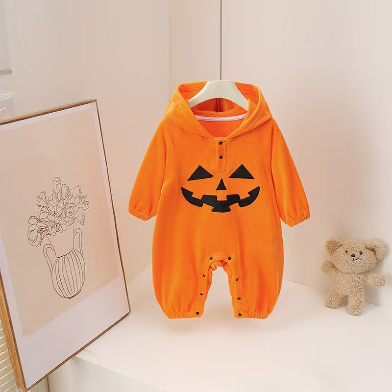 Baby Pumpkin Elf Jumpsuit