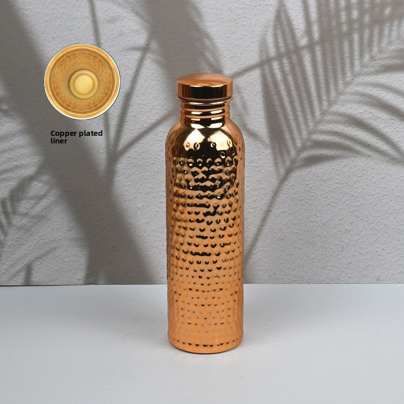 Ayurvedic Copper Plated Sports Water Bottle