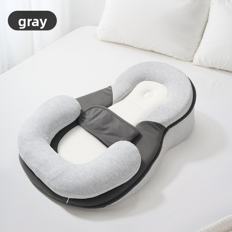 Baby incline feeding pillow with sloped modal cover, photo 6