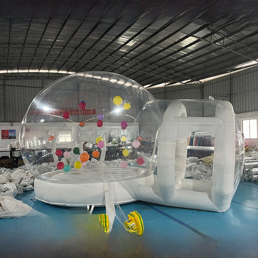 Transparent Inflatable Bubble Trampoline House