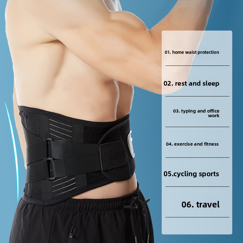 Double Compression Breathable Waist Support Belt