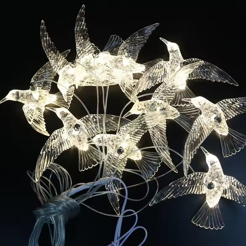 10-Head Resin Crystal LED Chandelier Decorative
