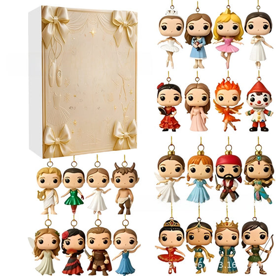 Classic Ballet Acrylic Advent Calendar Ornament product image 5