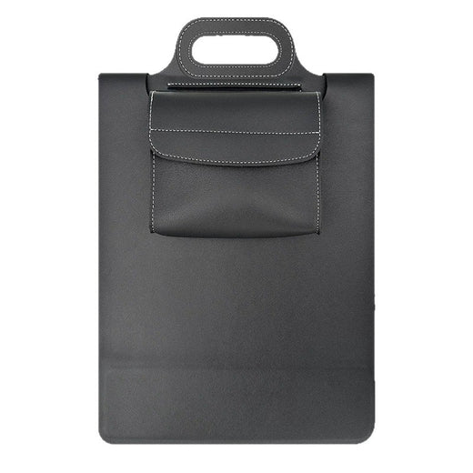 Magnetic Wireless Charger Leather Laptop Sleeve Mouse Pad