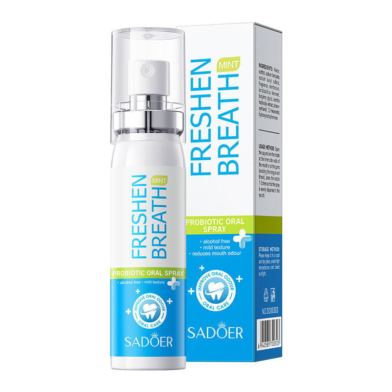 Probiotic oral spray